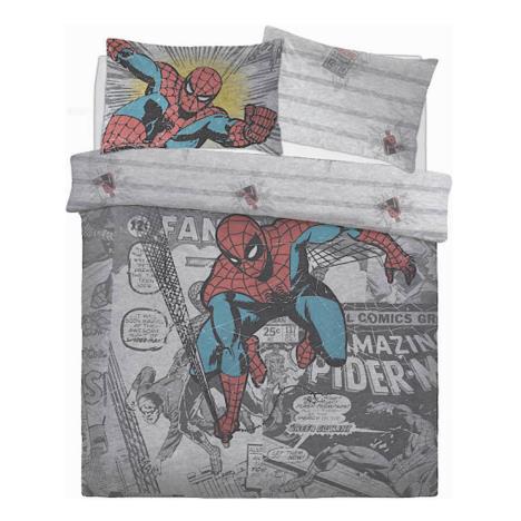 Marvel Spiderman Comic Reversible Double Duvet Cover Bedding Set £39.99